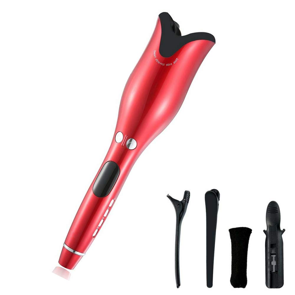 Automatic Hair Curler Rotating Ceramic Curling Iron Tongs Corrugation Curling Wand Hair Waver Styler Tools Auto Hair Crimper