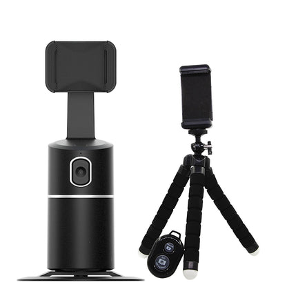 Auto Face Tracking Gimbal Phone Vlog Live Video Assistant Selfie Stick Tripod 360° Rotation Stabilizer Tripod for Smartphone