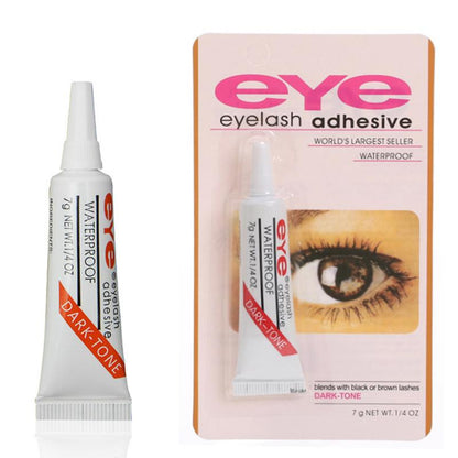 White/Black Professional False Eyelash Glue Waterproof Strong Professional Makeup Eyelash Glue Eye Make Up Adhesive Cosmetic