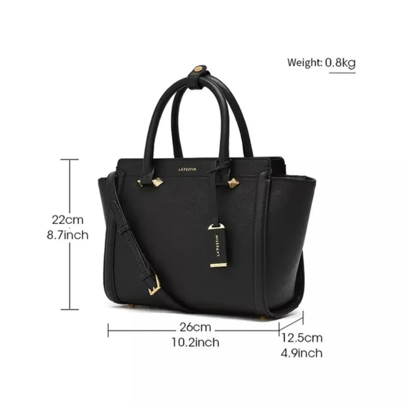 LA FESTIN Famous Handbag Women Designer 2022 New Fashion Trapeze Shoulder Luxury Totes Bags Multifunction Brands Bolsa Crossbody