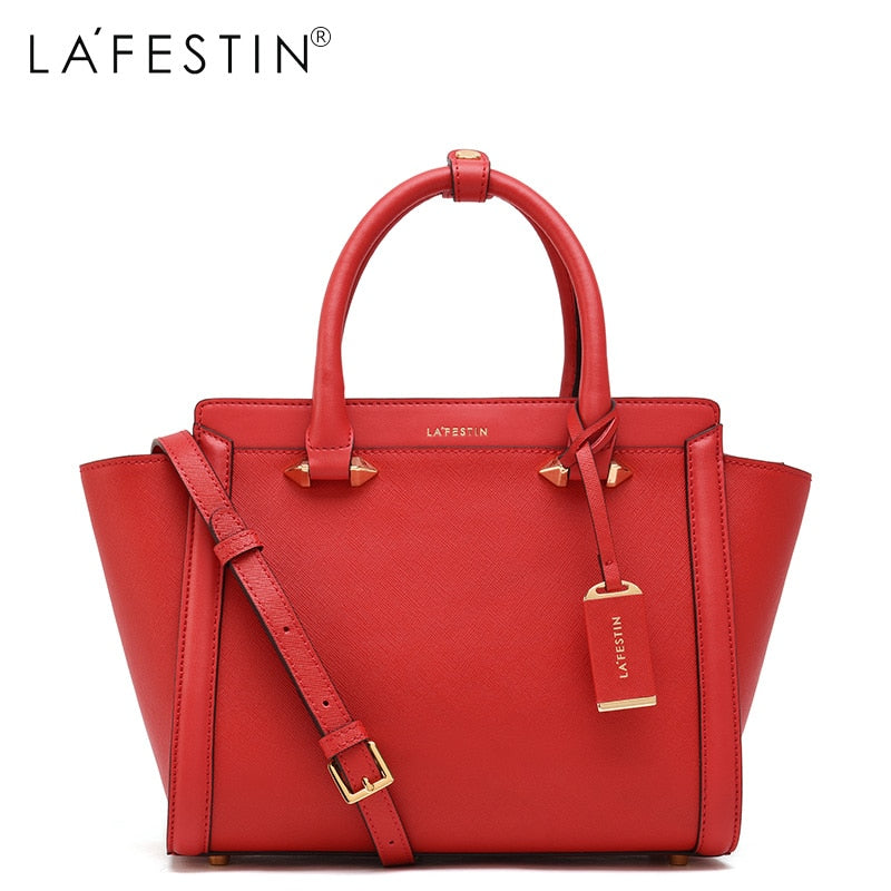 LA FESTIN Famous Handbag Women Designer 2022 New Fashion Trapeze Shoulder Luxury Totes Bags Multifunction Brands Bolsa Crossbody
