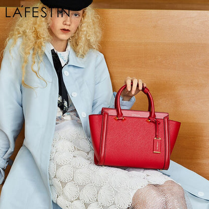 LA FESTIN 2021 New Designer Fashion Bag Famous Women Handbag Trapeze Shoulder Messenger Tote Bags Large-capacity Luxury Handbag