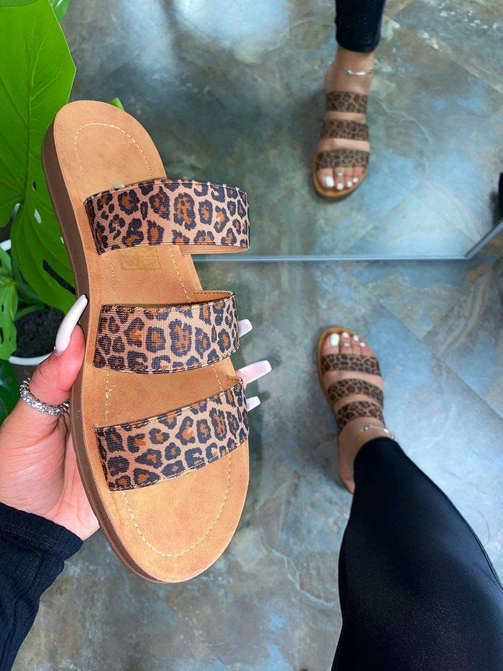 2020 Amazon sandals women's slippers summer flat slippers women shoes sandals