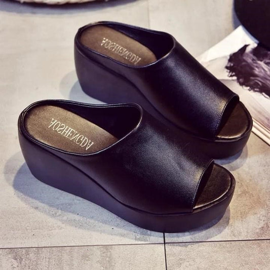 Ladies high heels women shoes summer sandals flip flop