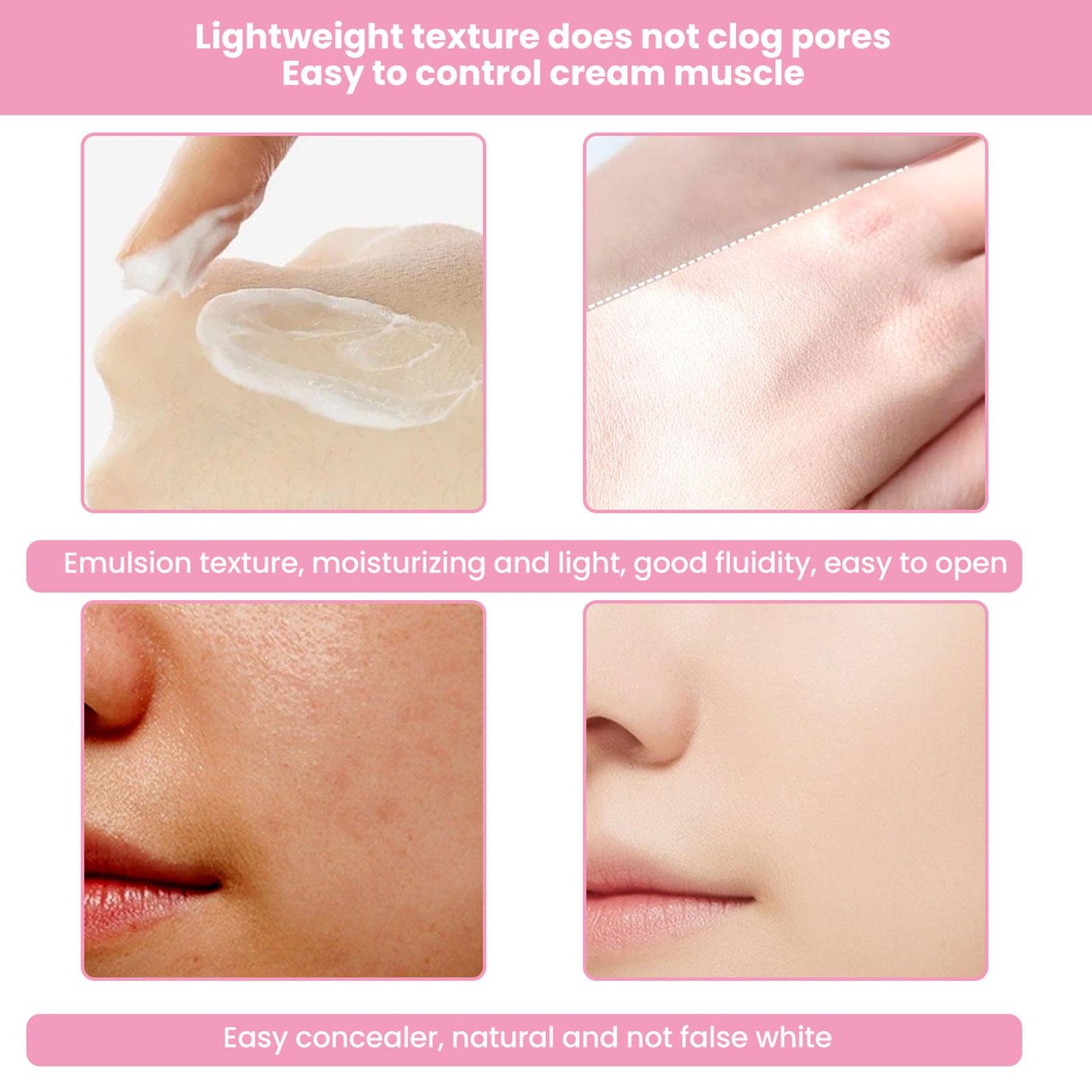Makeup Primer | Makeup Base Moisturizer | Make Up Primer Cream Powerful Hydration Brighten The Complexion 3 In 1 Tone Up Cream