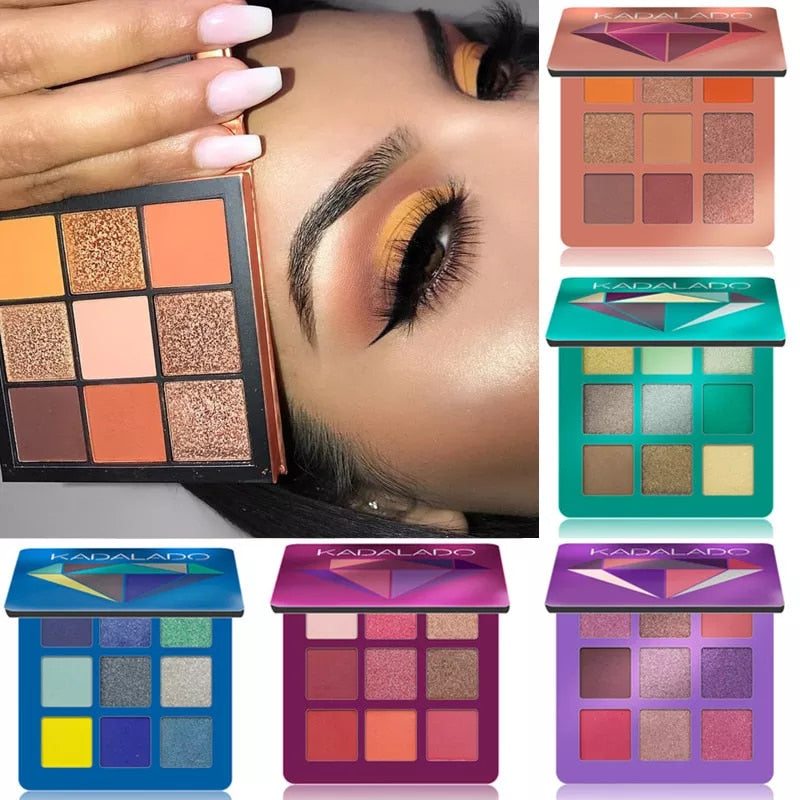 NEW IN Color Eye Make Up Glitter & Matte Eyeshadow Palette Lasting Nude Shimmer Makeup Eye Shadow for eyes Beauty Cosmetic