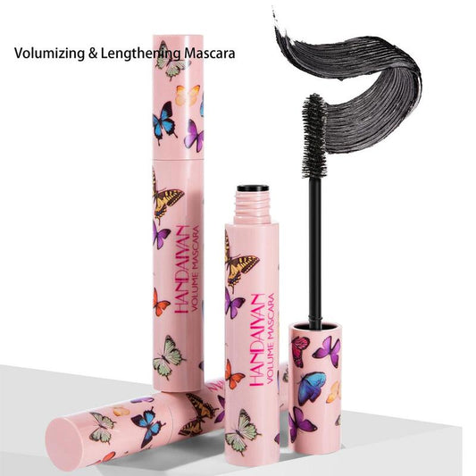 Waterproof Mascara Waterproof Lengthening Black Mascara No Clumping No Flaking Classic Everyday Mascara For Fine Short Eyelash