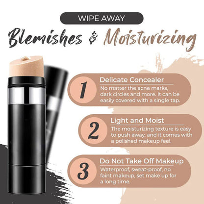 Makeup Face Concealer Universal Foundation Cream CC Concealer Stick With Air Cushion Foundation Concealer Air Cushion BB Cream