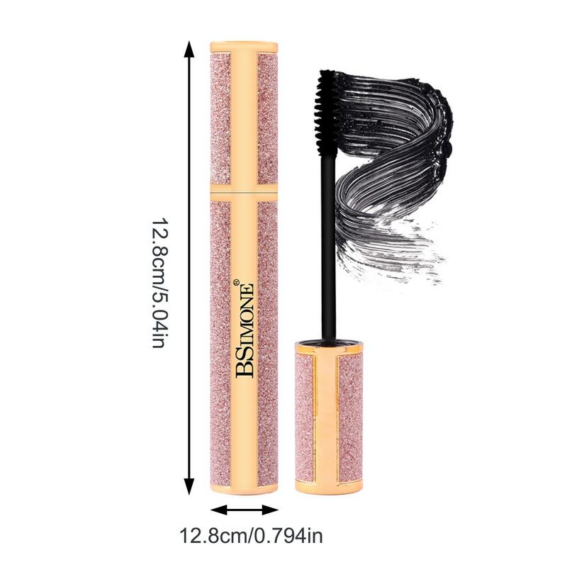 Black Mascara Lash Extending Effect Mascara Long-Lasting Water-Resistant Formula Mascara With Straight-Shaped Brush For Length