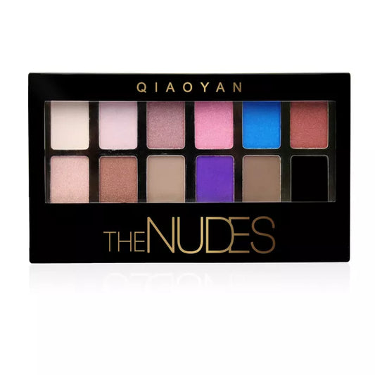 NEW Professional Eye shadow Cosmetic Matte Eye Shadow 12 Colors Make Up Set Nudes Palete Eyeshadow Palette Brighten