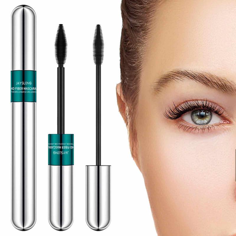 Volumizing Mascara 2 In 1 Lengthening Thickening Mascara Easy To Use Eye Makeup Tool For Longer Thicker Lashes