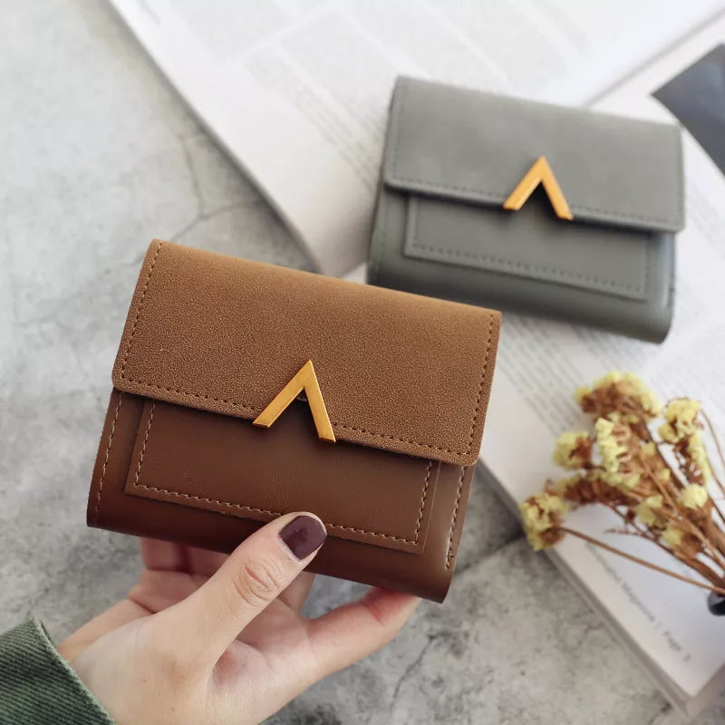 Wallet Short Women Coin Purse Wallets Card Holder Ladies Small Wallet Female Hasp Mini Clutch Girl Money Bag Money Bag