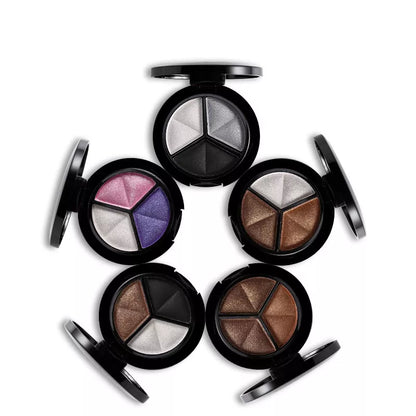 NEW Colors Shimmer Glitter Eye Shadow Palette Makeup Copper Bronzer Sliver Grey Metallic Smoky Cut Crease Eyeshadow Nude Cosmeti