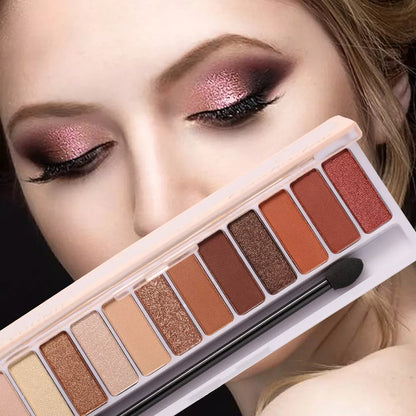 NEW Colors Nude Eyeshadow Makeup Palette Matte Lasting Waterproof Non-Flying Powder Eye Shadow Makeup Cosmetics