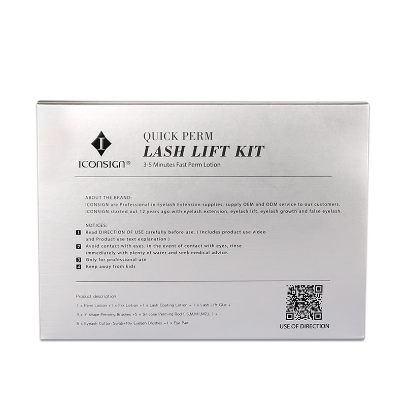 ICONSIGN 3-5 Minutes Quick Lash Perm Lash Lift Eyelash Perming Set New Version Lash Lift Kit Cilia Beauty Makeup Tools