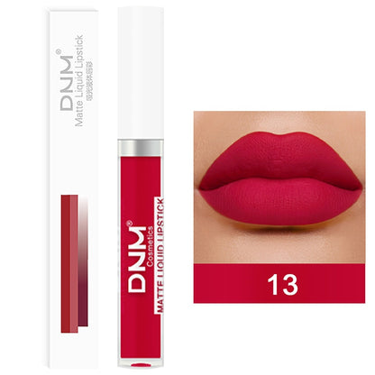 3 Pcs Sweet Liquid Lipstick Set Matte Velvet Lip Glaze Waterproof Long Lasting Non-marking Natural Lip Tint Cosmetic Kit YZL1