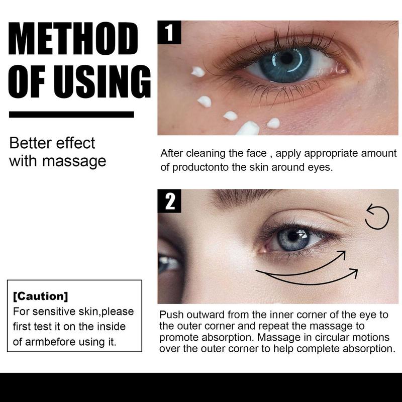 30ml Snake Venom Peptide Eye Cream Deep Moisturizing Nourishing Removal Eye Bags Cream Anti-Puffiness Eye Care for Men Women
