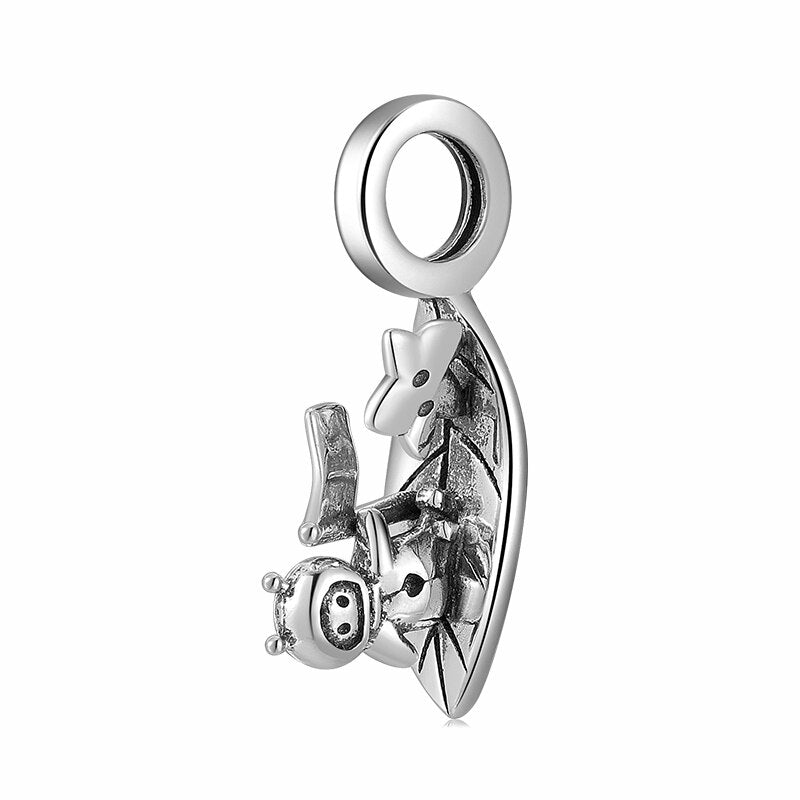 Cone Ice Cream Yellow Duck Hand 925 Sterling Silver Charms for Jewelry Making Pendants Fit Original Charm European Bracelets DIY