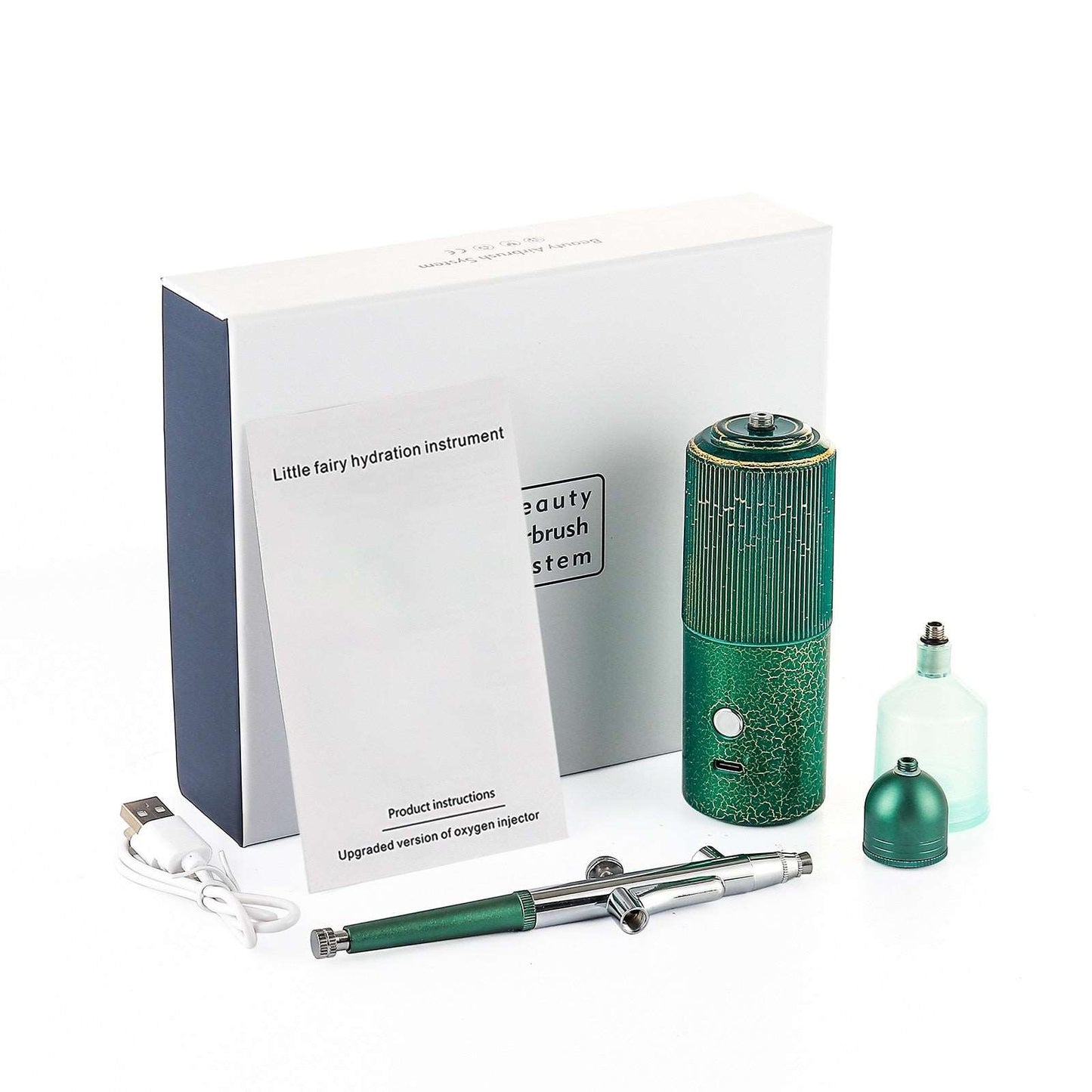 0.4mm Airbrush Makeup Compressor Kit Air-brush Spray Gun for Art Painting Manicure Craft Spray Model Face Steamer