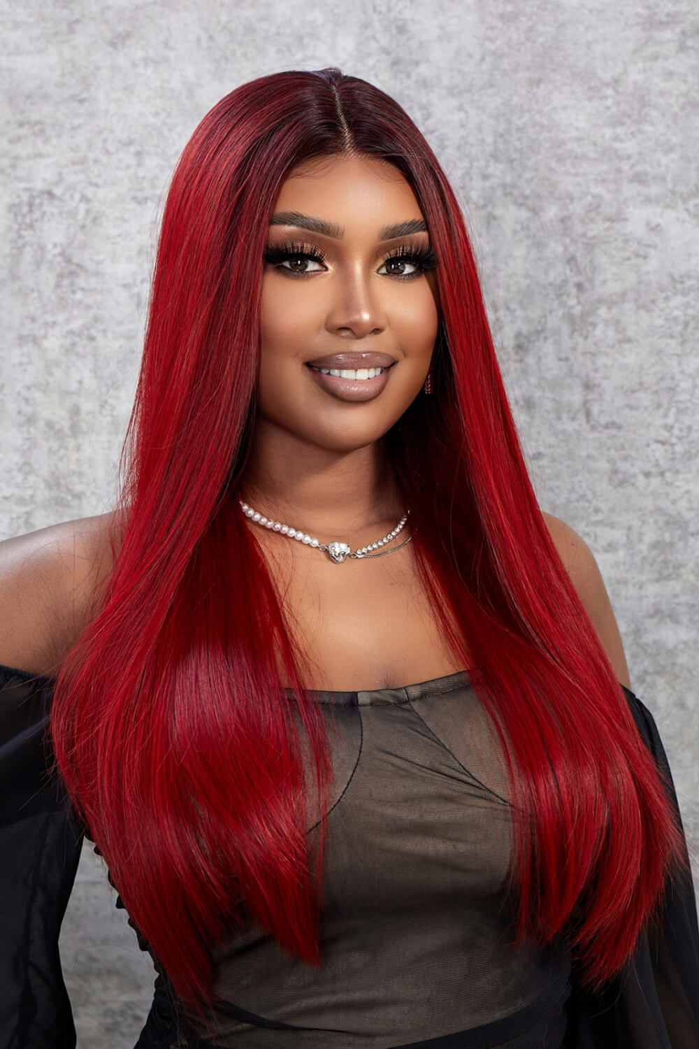 13*2" Lace Front Wigs- Straight 26" with a 150% rated Density - Synthetic Hair Accessories