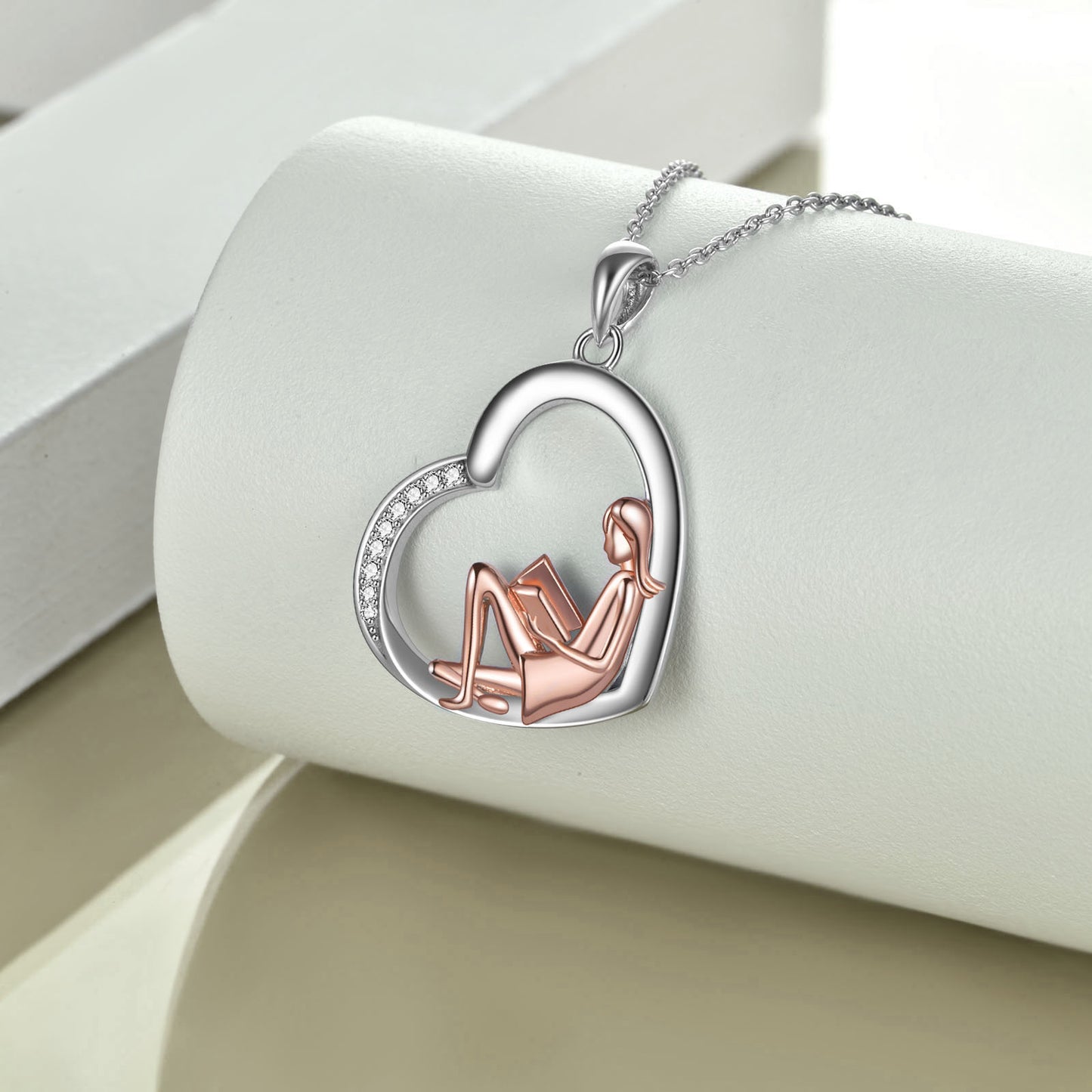 Sterling Silver Graduation Gifts College Graduation Heart Necklace