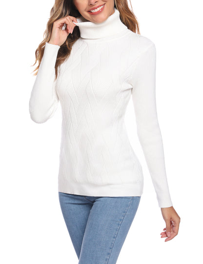 Casual/  Comfortable And Warm Twill Turtleneck Sweater