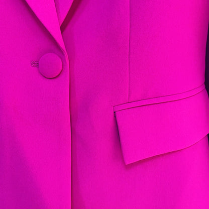 EtherealBe women's purple blazer and pants suit with sleek design and tailored fit for stylish occasions